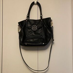 Tory Burch Black Leather Tote